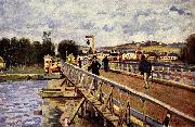 Alfred Sisley Steg in Argenteuil china oil painting artist